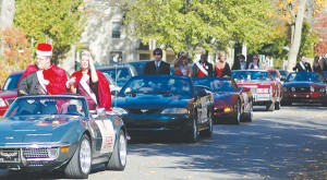 <span class='credit'>Torch File Photo</span><span class='description'>Pictured here are last year’s homecoming king and queen candidates strutting their stuff in the parade.</span>