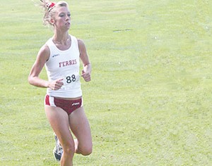<span class='credit'>Photo taken from the Bulldog Athletics website</span><span class='description'>Freshman Anna Rudd has been named Great Lakes Intercollegiate Athletic Conference (GLIAC) Women’s Cross Country Runner of the Week.</span>