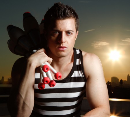 One Man Circus: Michael DuBois, the solitary performer of The Solo Circus, will be performing on March 25 at 7p.m. in the Rankin Dome Room. Photo Courtesy of Michael DuBois