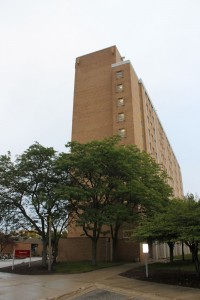 Cramer Hall, one of Ferris State’s residential buildings, lay emptier than normal. The new off campus living allowance has contributed to a decreased population in this residence hall.
