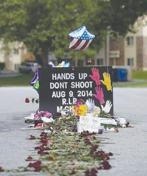 Several Colleges across the country stood with Ferguson in a protest called, “Hands Up Don't Shoot.”