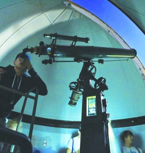 The Rawlinson Observatory recently re-opened in Science 400.