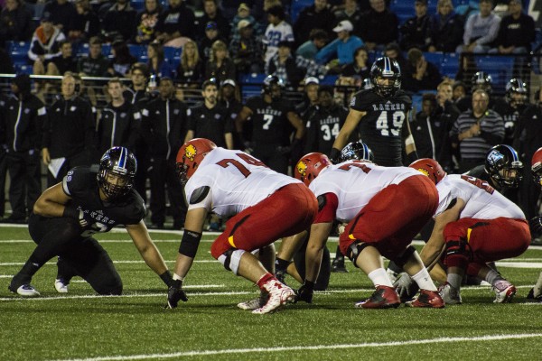 Ferris State's offense piled up 633 yds. of combined offense behind a stellar performance by the offensive line.