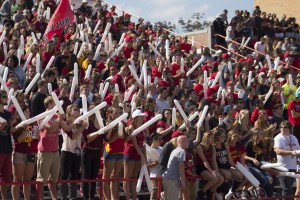 6,577 fans packed Top Taggart Field to watch the Bulldogs best the Cardinals 35-18 last Saturday.