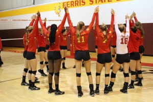 The volleyball team’s 22-1 overall record this year is good enough to earn them the top spot in both the Great Lakes Intercollegiate Athletic Conference and the nation.