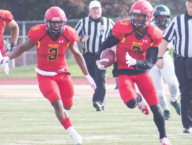The 7-2 Ferris State Bulldogs trail only Grand Valley State in the GLIAC standings, as they have a tiebreaking victory over Wayne State. However, Ashland is 5-2 in conference but 7-2 overall and has a tiebreaker win over the Bulldogs.