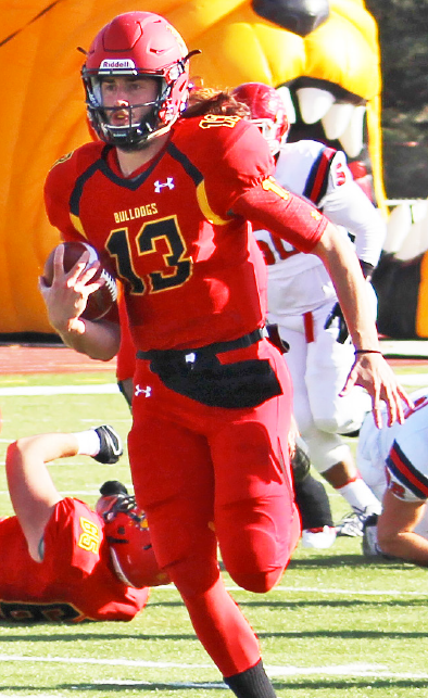 Senior quarterback and punter Trevor Bermingham was at the helm of the Ferris State offense on senior day at the insistence of junior quarterback and regular starter Reggie Bell.