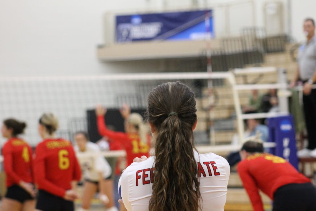 After sweeping the Truman State Bulldogs 3-0, Ferris will look to earn their third victory of the season over Saginaw Valley State tonight at 